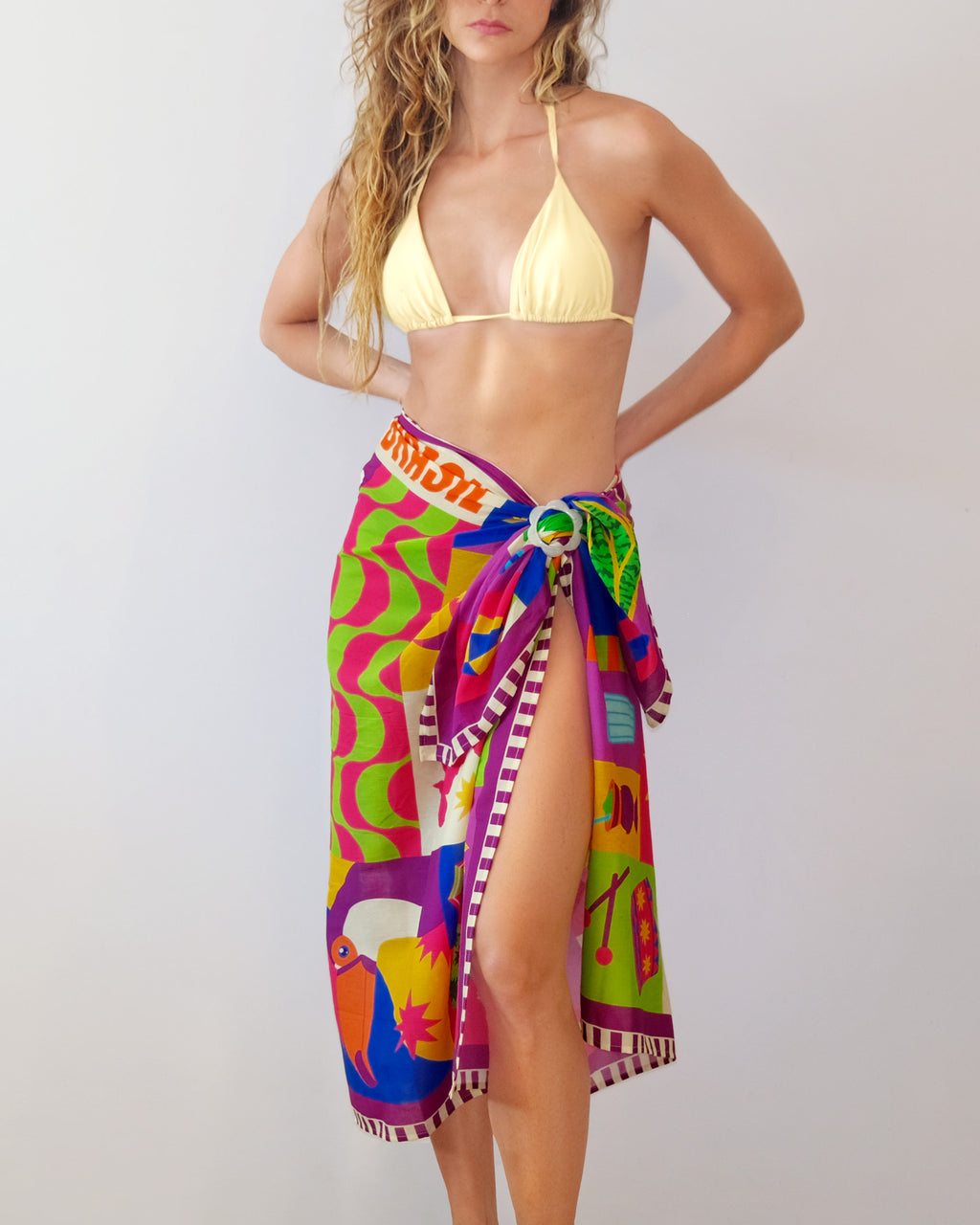 Banksia Sarong | Terracotta Beach Cover Up Australian