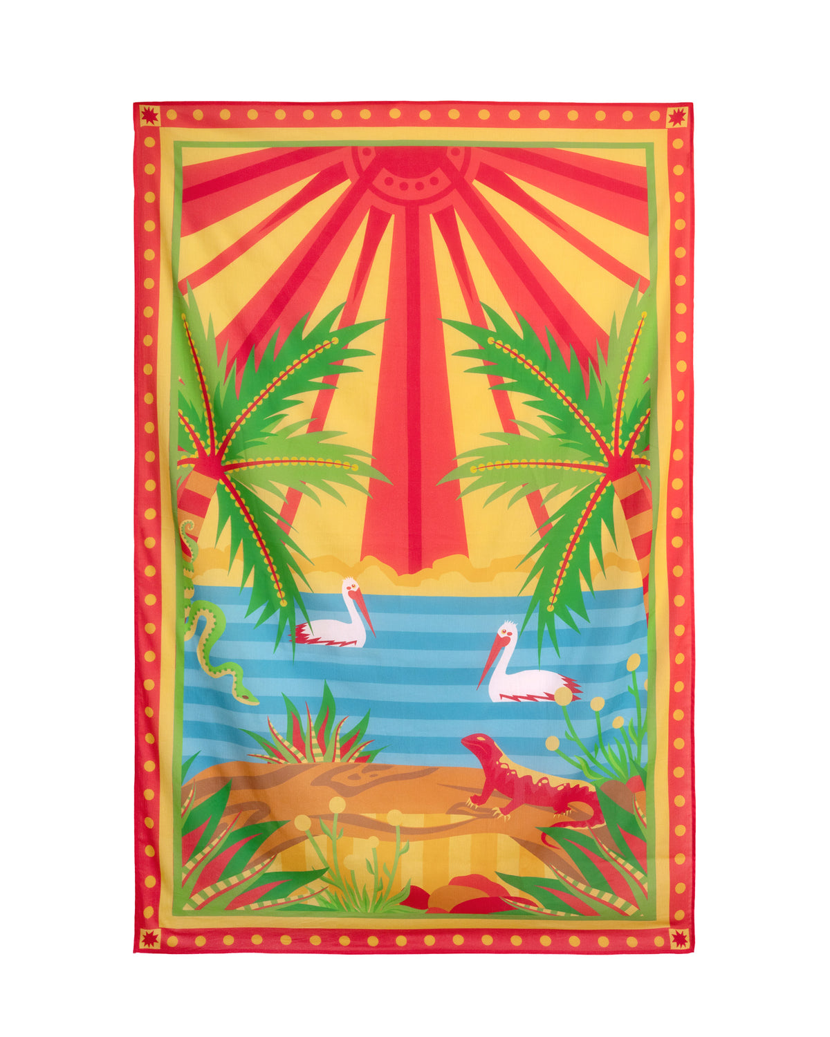 Canga Sarong – Morning Light | Australian Beach Cover Up
